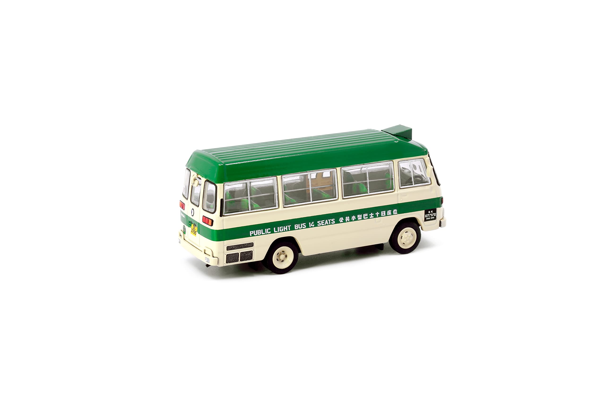 三菱ＦＵＳＯ　ローザ１／４３　ミニカー Amazon | Tiny City 三菱 #33 三菱ふそう ローザ (1983) グリーン